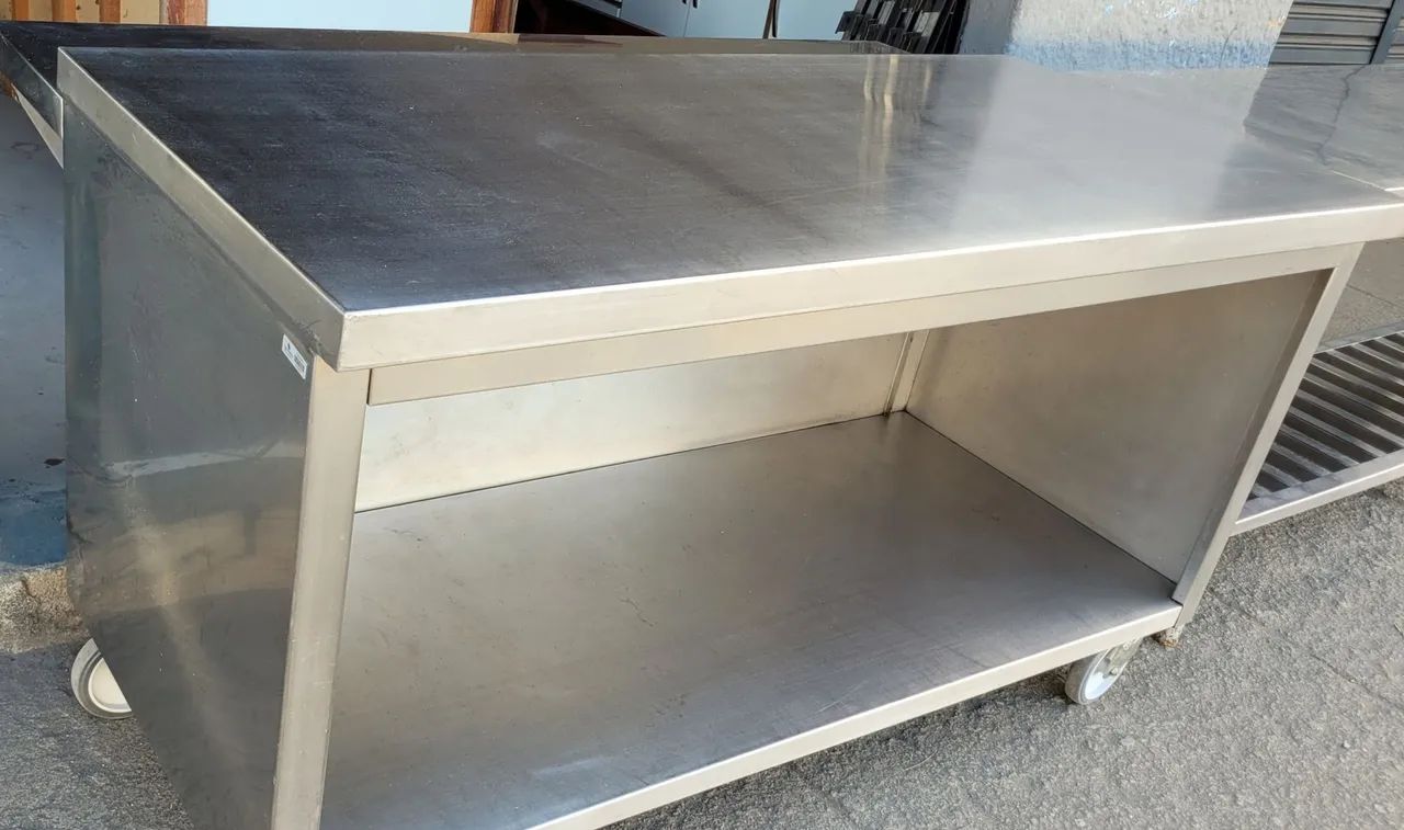 Balcão de Seviço Inox - Foto 2