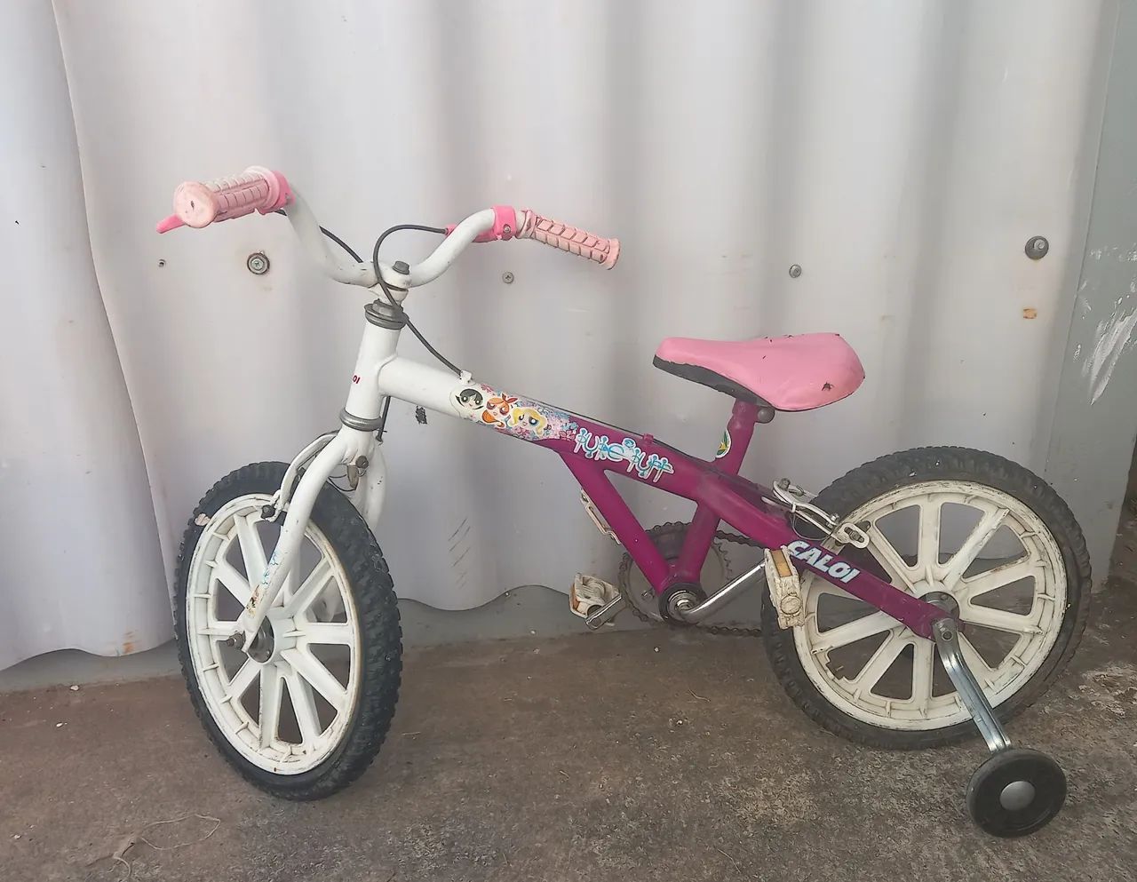 Bicicleta Infantil Rosa Caloi aro 16
