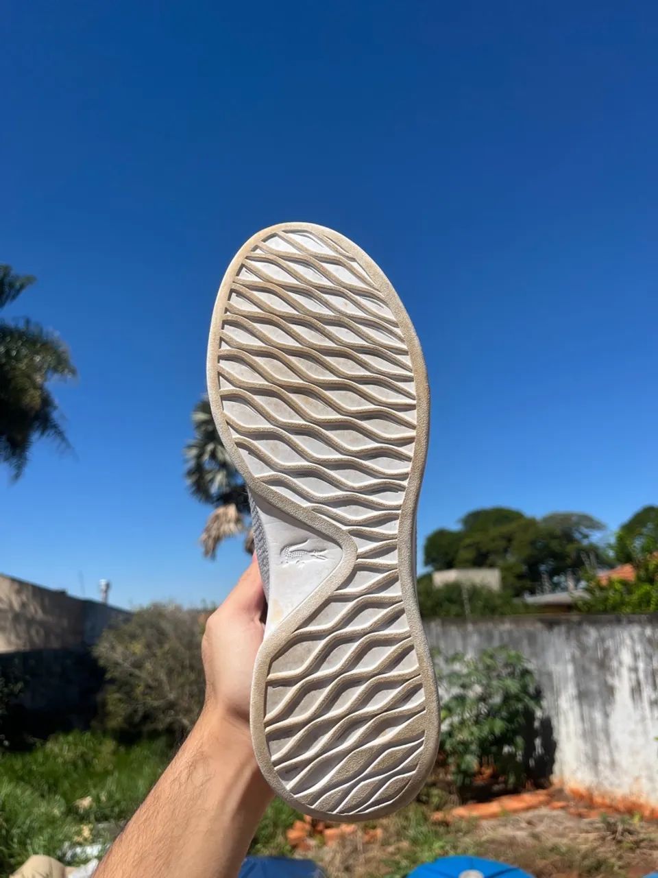 Tênis Lacoste Masculino Cinza - Foto 3