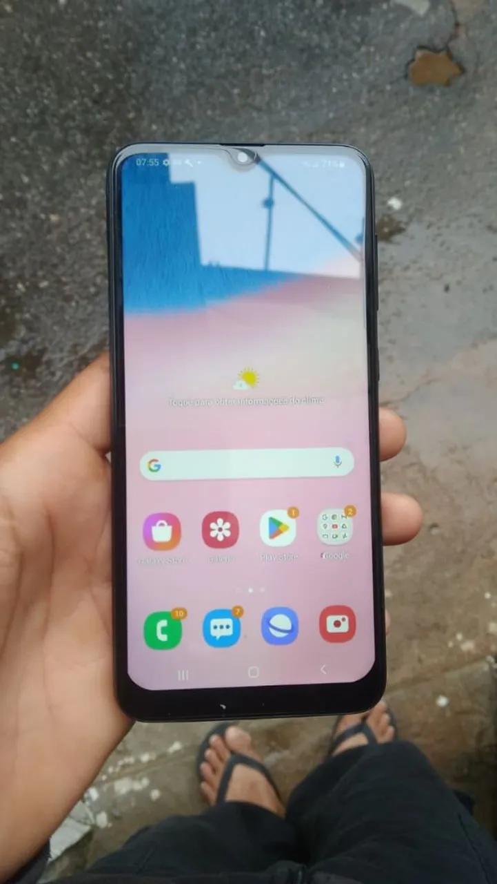 Samsung 64 GB de memória 4 de Ram é um A30s