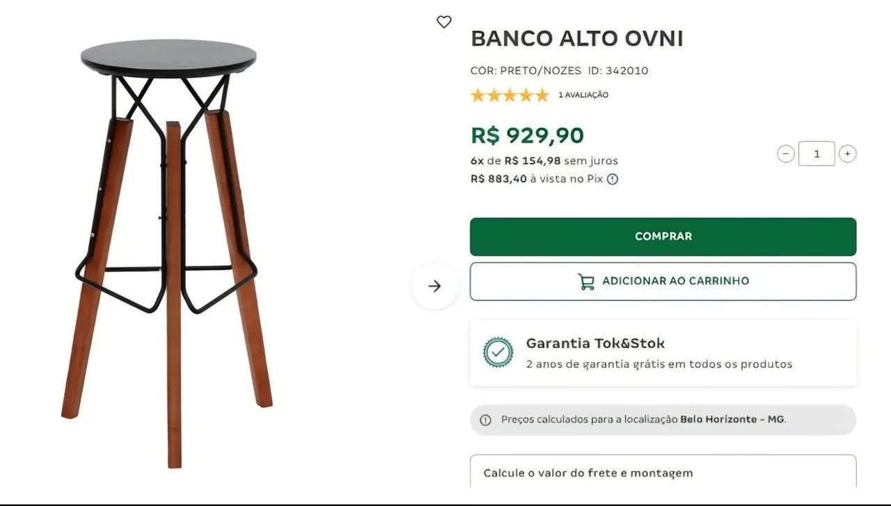 Banco alto ovni tok stok - Foto 4