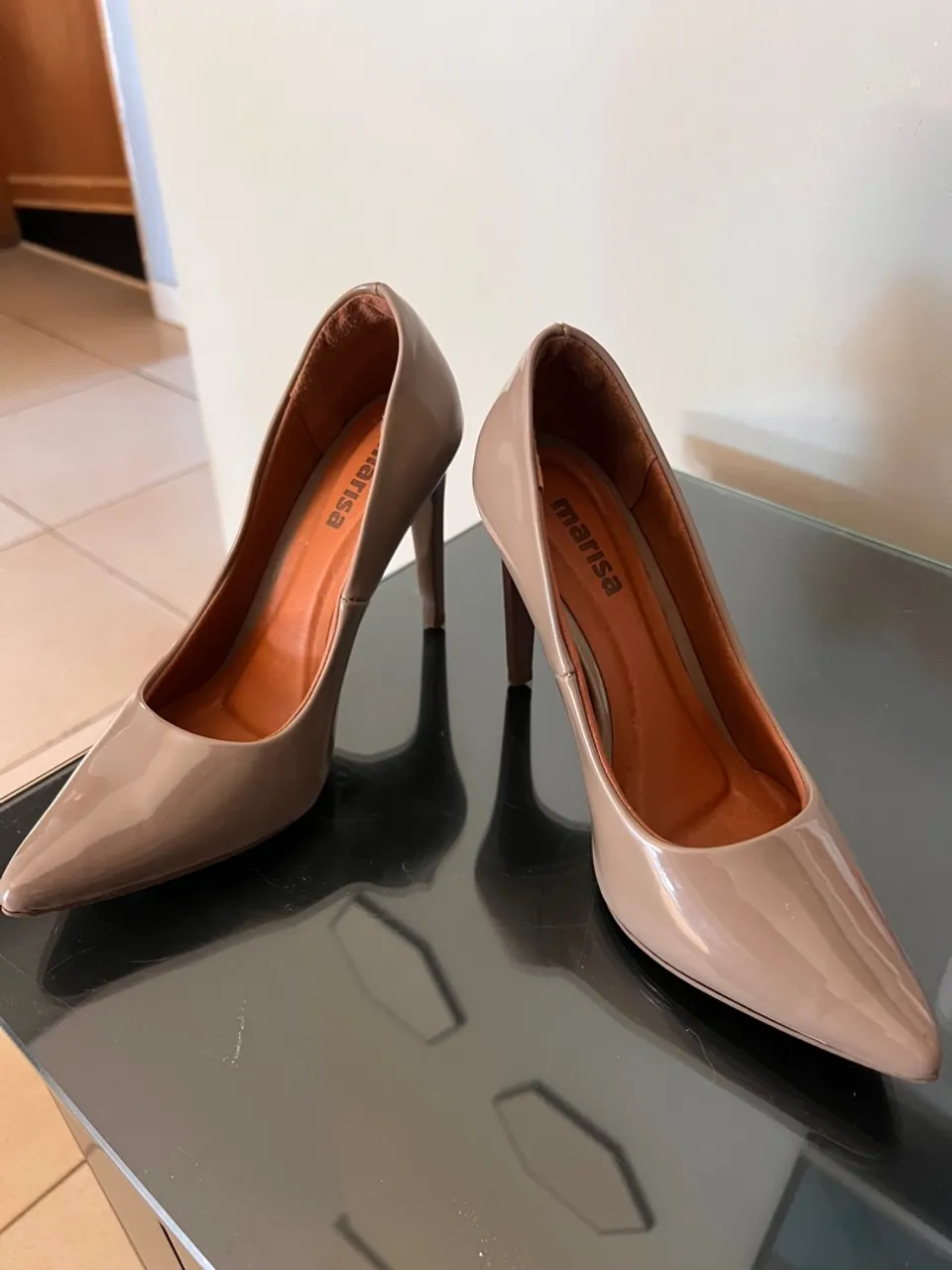 Scarpin Marisa Bege - Elegância e Conforto