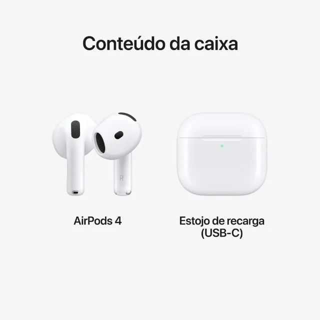 AIRPODS 4 COM CANCELAMENTO DE RUÍDO - Foto 3