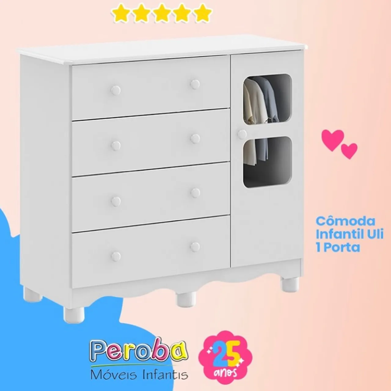 Cômoda Infantil