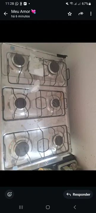 Fogão usado 6 bocas  - Foto 5