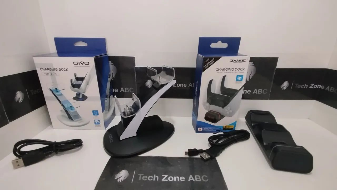 Base carregamento controle PS5 vertical 