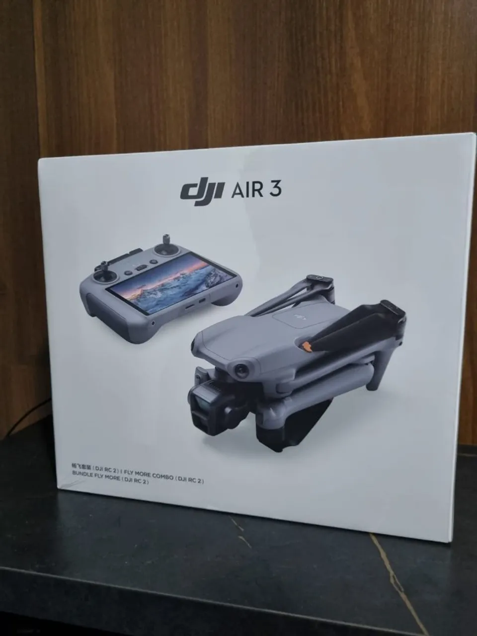 DJI Air 3 Fly More Combo - Novo na caixa