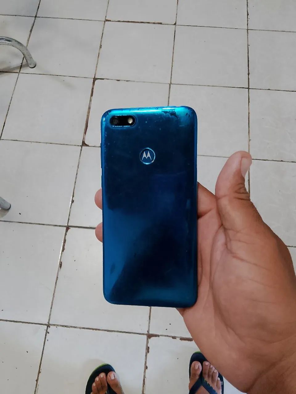 vendo um moto G8 Power lite 64 gb 4 RAM biometria todo bom não têm defeito nenhum  - Foto 2