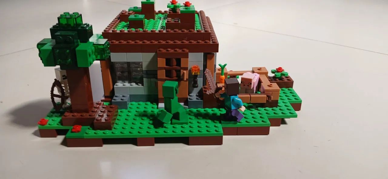 Lego Minecraft - Primeira casa - Foto 2