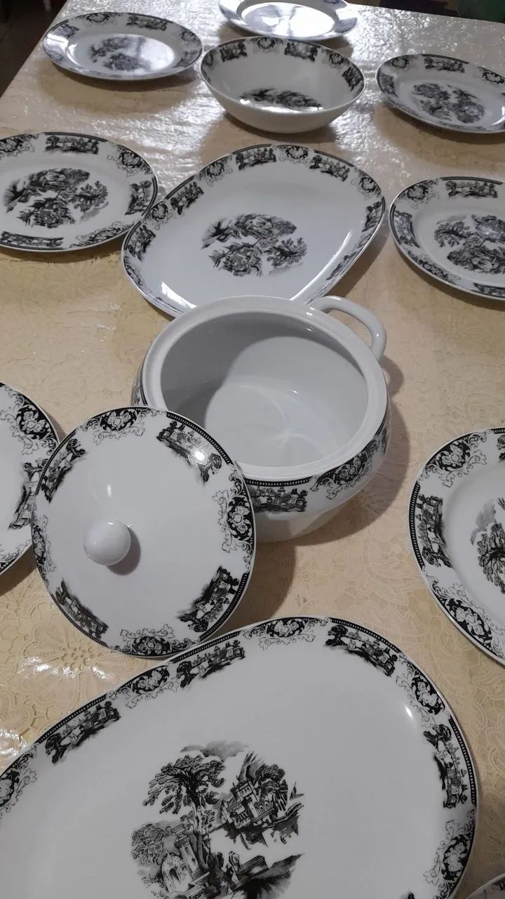 Aparelho de Jantar Vintage Completo - Foto 5