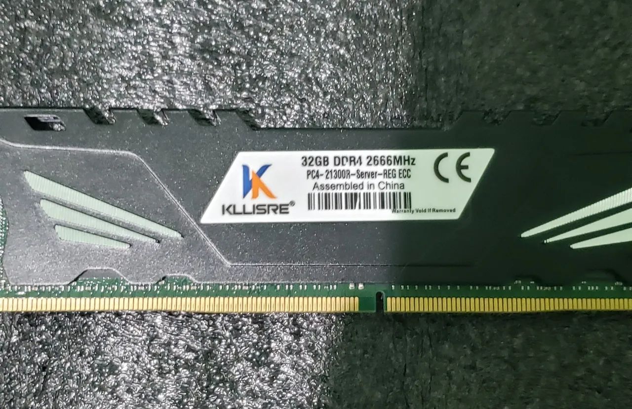 Memória RAM Kllisre - 32GB DDR4 2666MHZ - Foto 2