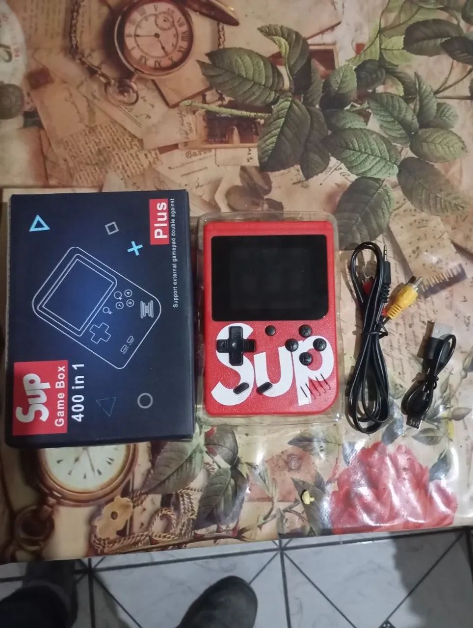 Console Portátil 400 em 1 Sup Game Box Plus - Foto 3