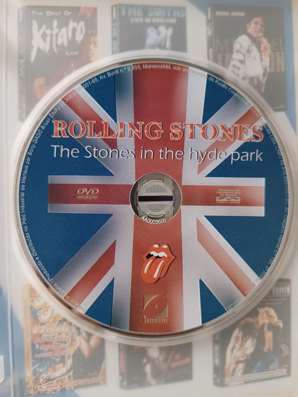 Dvd Rolling stones stona - Foto 3