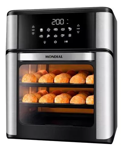 Air Fryer Forno Elétrico Digital Mondial 12L