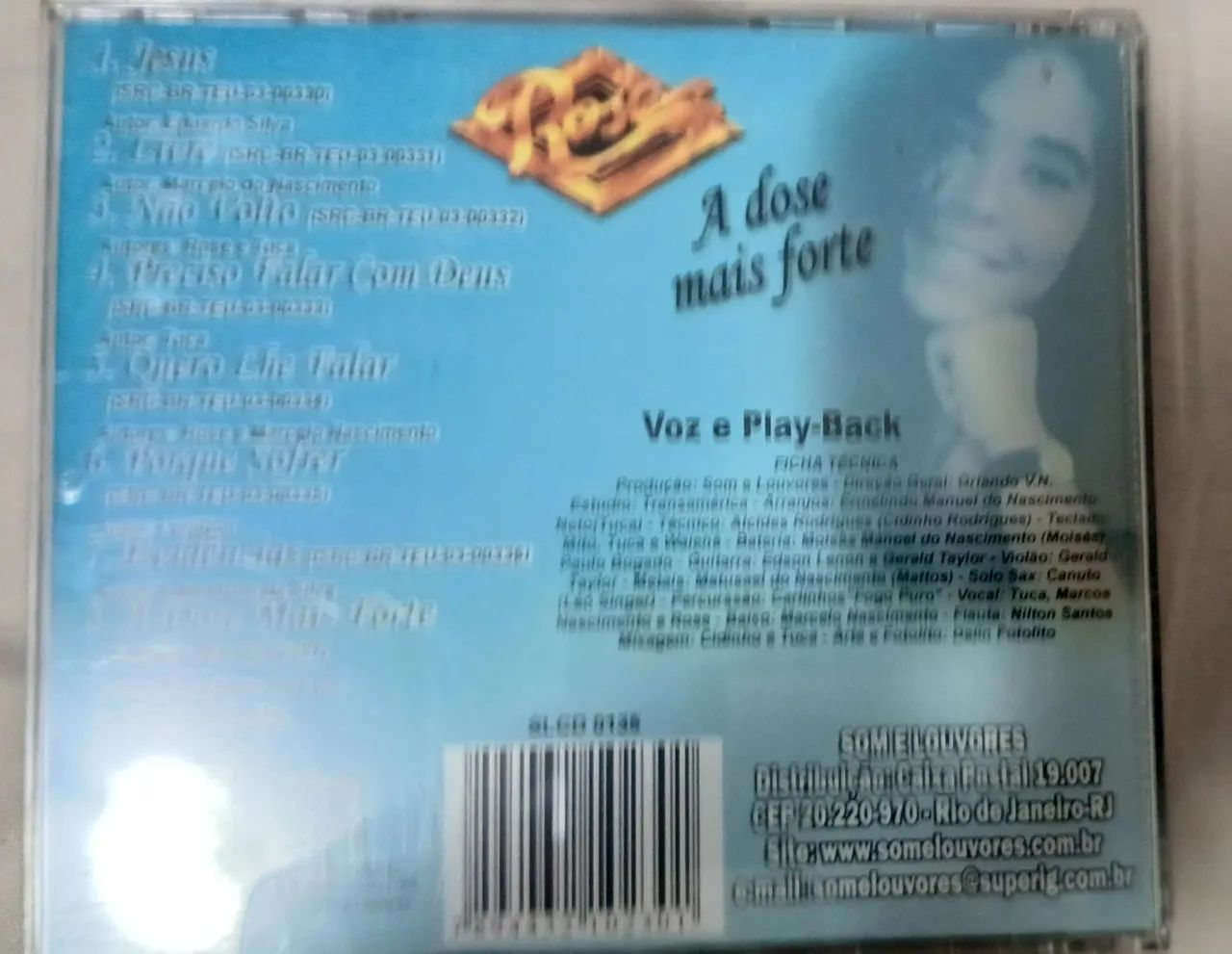 CD Rose - A Dose Mais Forte (Som Livre) - Foto 3