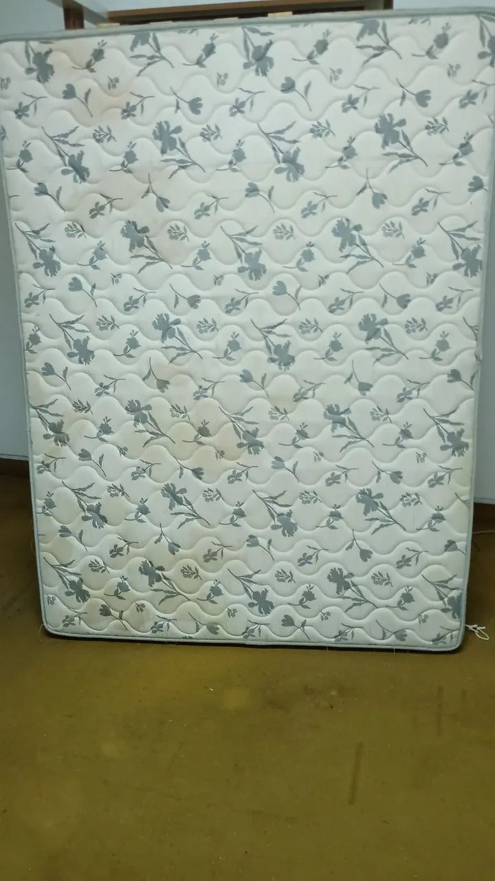 Colchão Casal com Estampa Floral - Foto 2