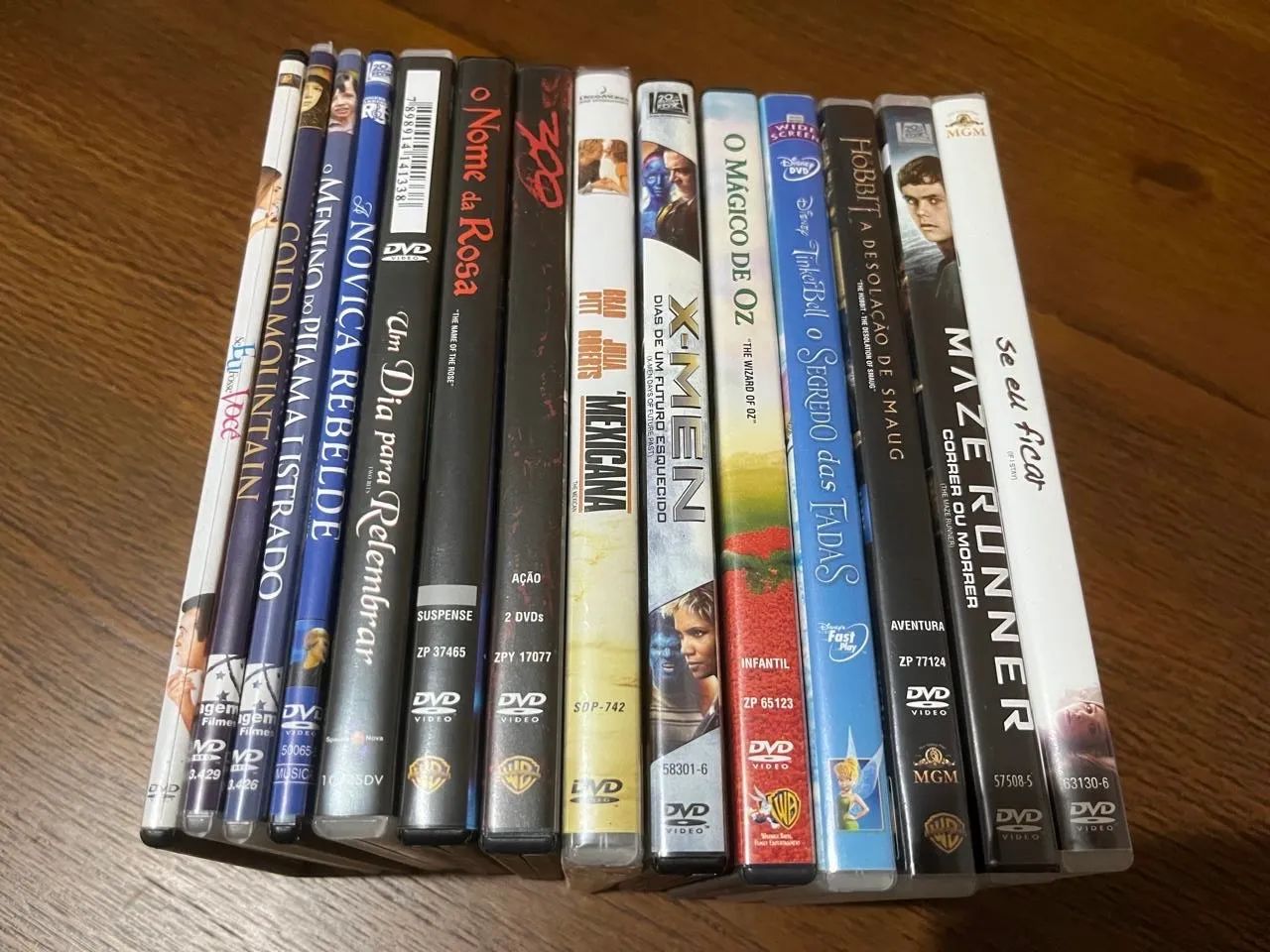 Coleção de DVDs 