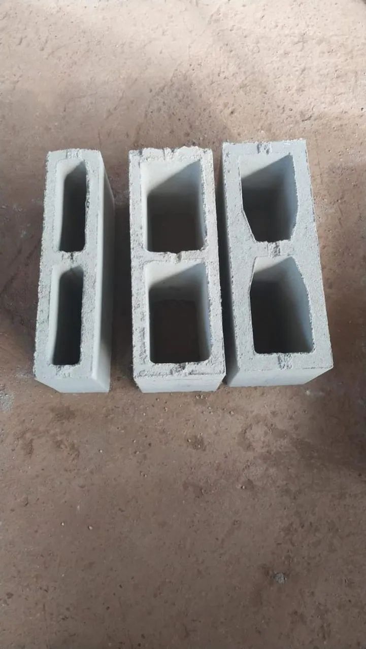 Produzimos blocos, telhas e pavers de concreto