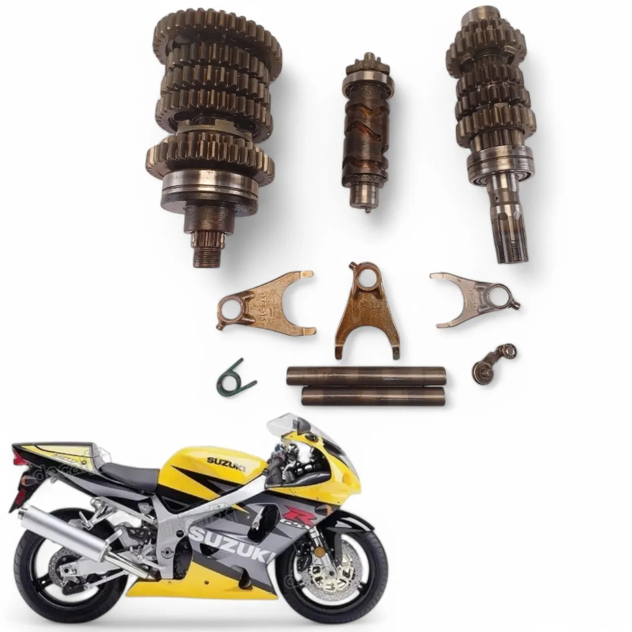 Câmbio Completo Suzuki Srad 750 2003