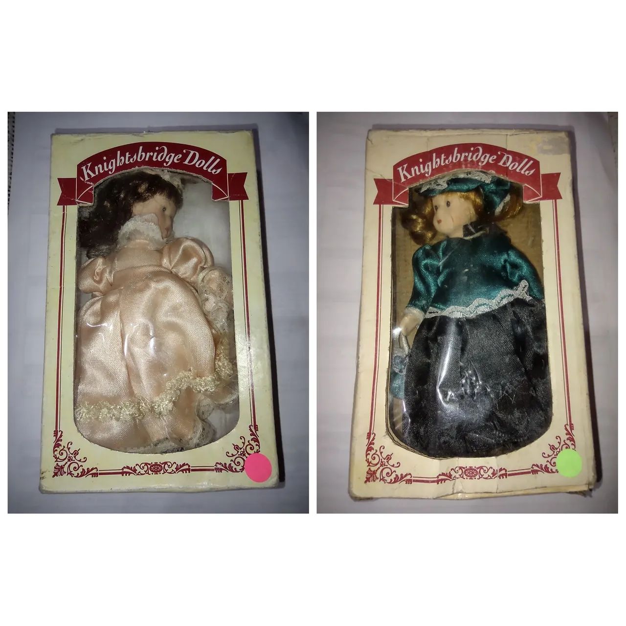 2 Bonecas Knightsbridge Dolls Originais - Porcelana 