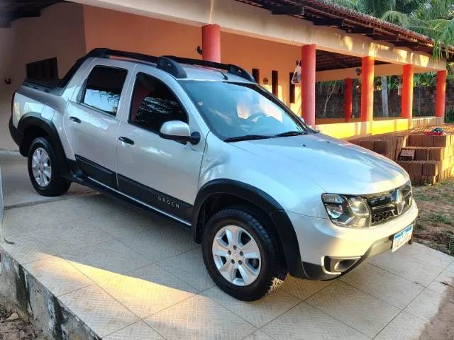 Renault Oroch Express 2022 prata 1.6 manual flex