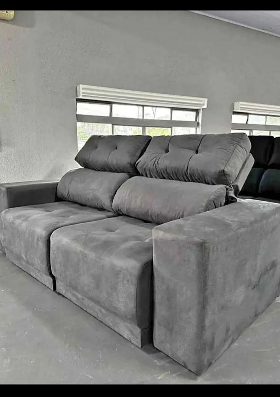 SOFA RETRATIL RECLINÁVEL PAGUE NA ENTREGA FRETE GRÁTIS  - Foto 2