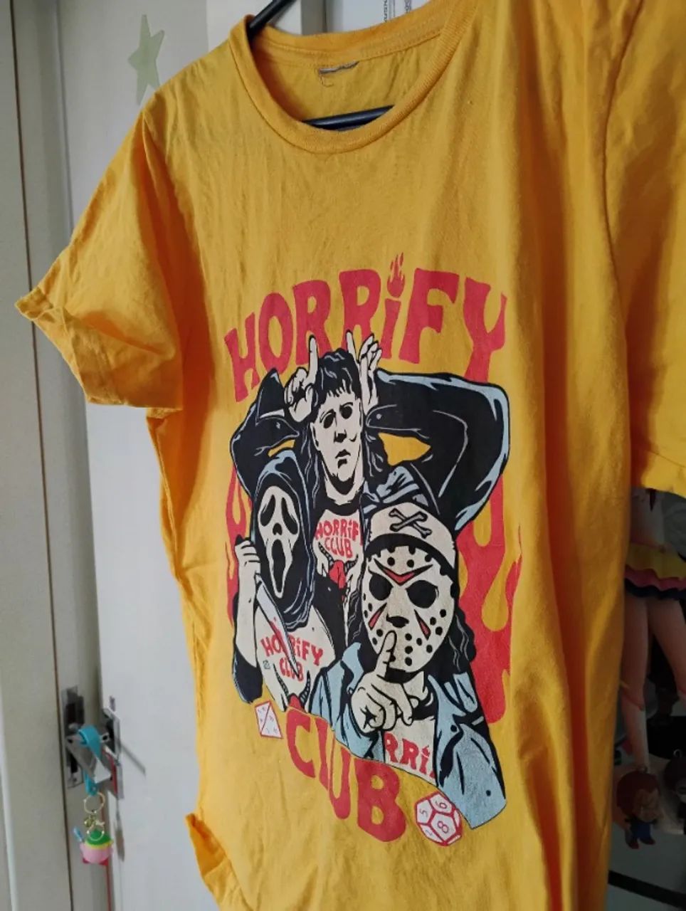 Camiseta Horrify Club - P - Foto 3