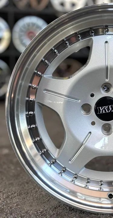 Rodas aro 17 Furação 4x100 - Foto 2