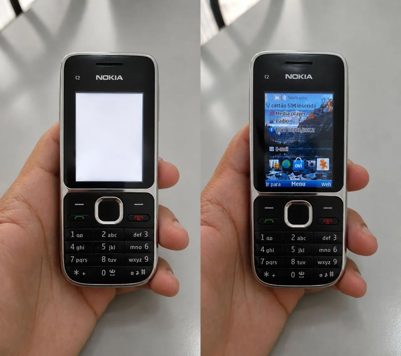 Celular Nokia C2-01 com câmera 