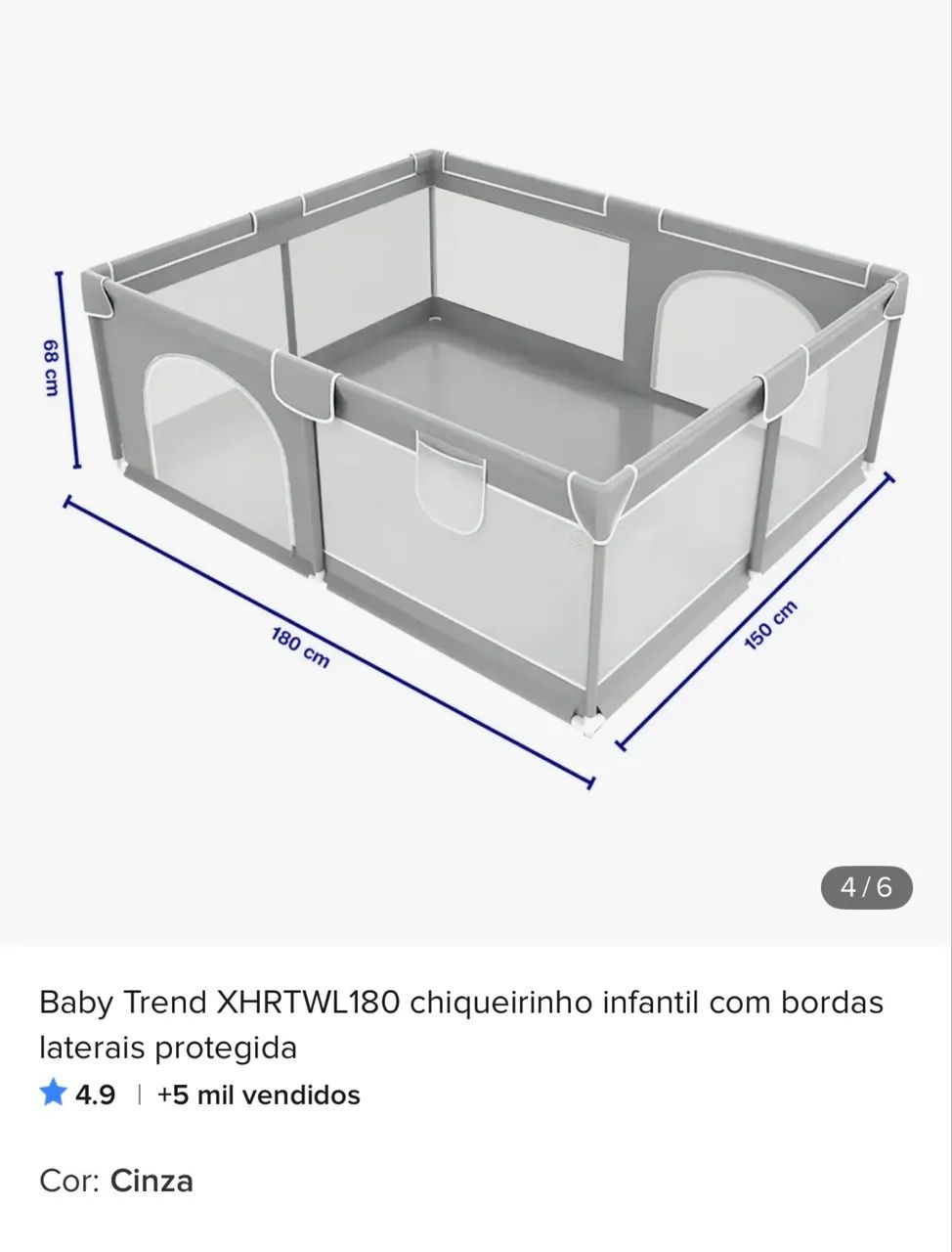 Chiqueirinho infantil 