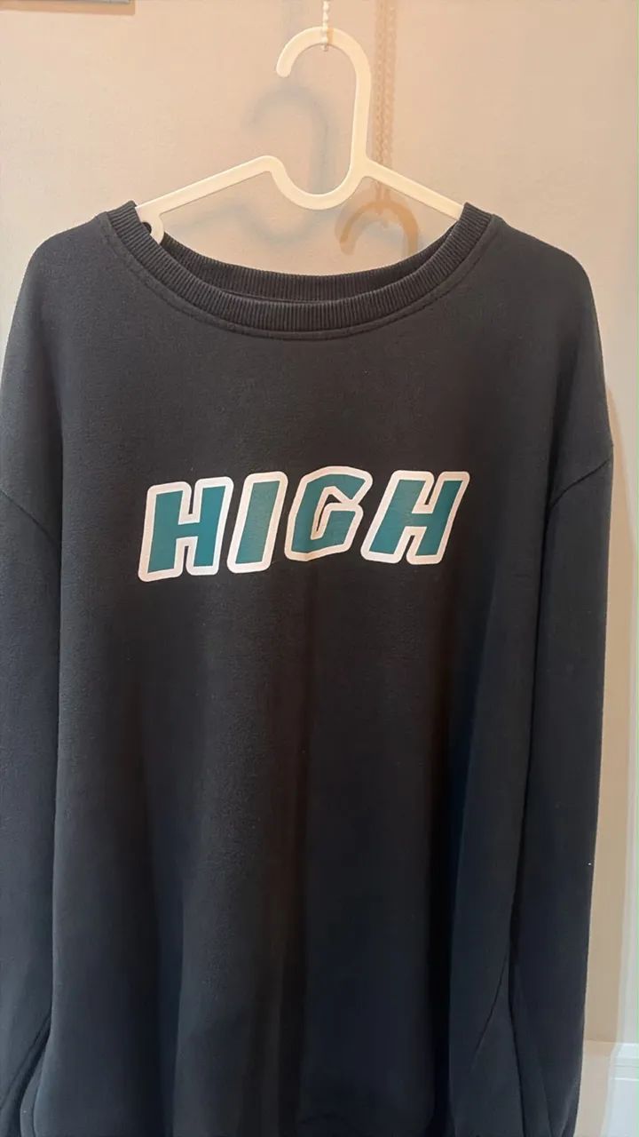 moletom high company preto original 