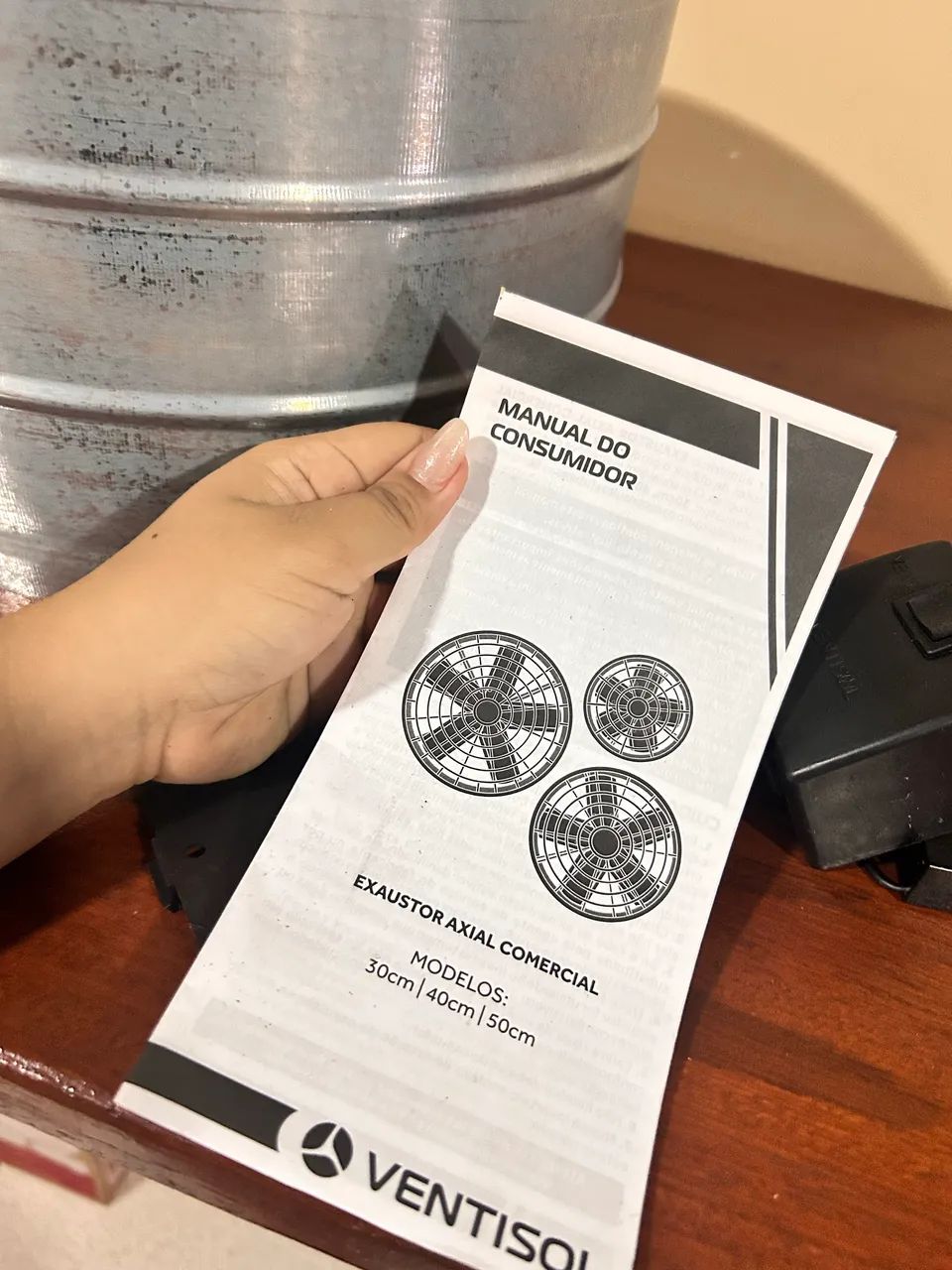 Vendo Exaustor Novo! - Foto 2