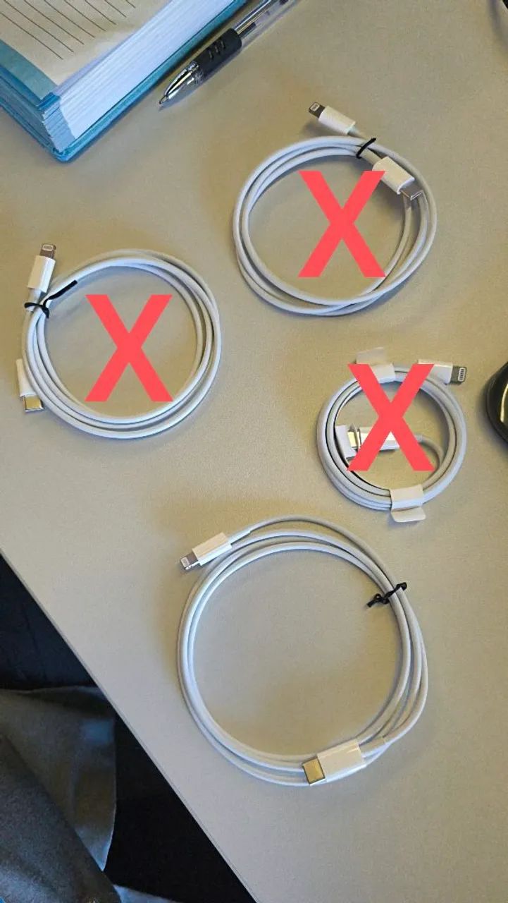 Cabo original para iPhone - USB-C Lightning - Foto 2