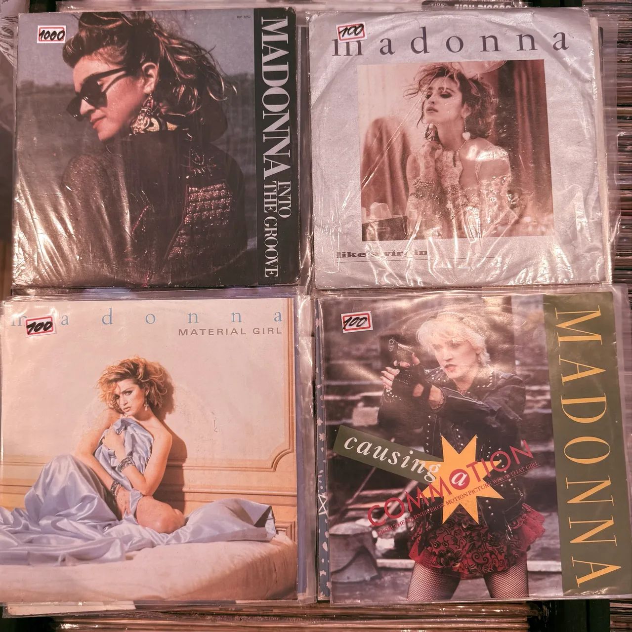 4 compactos Madonna