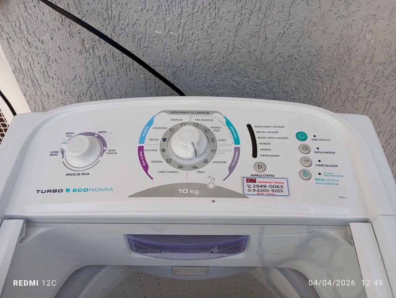 Máquina de Lavar Eletrolux turbo economia  - Foto 4