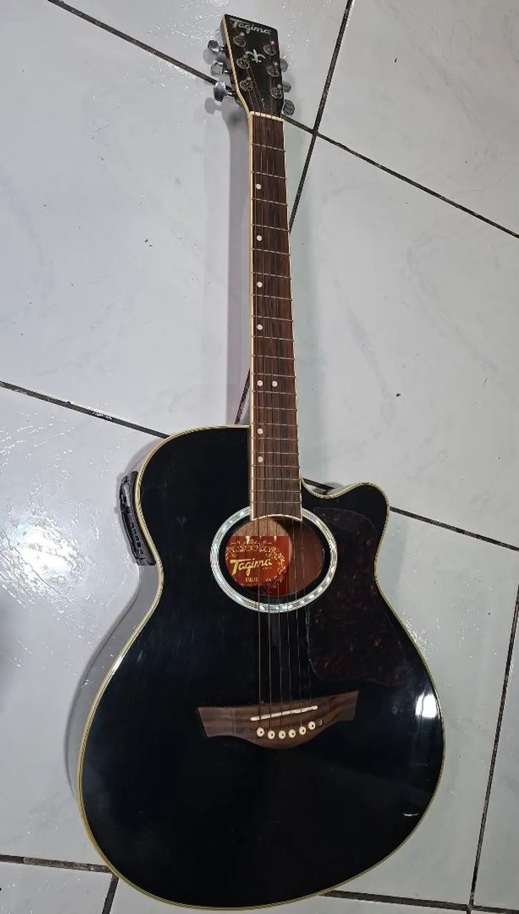 Violão elétrico tagima dallas 
