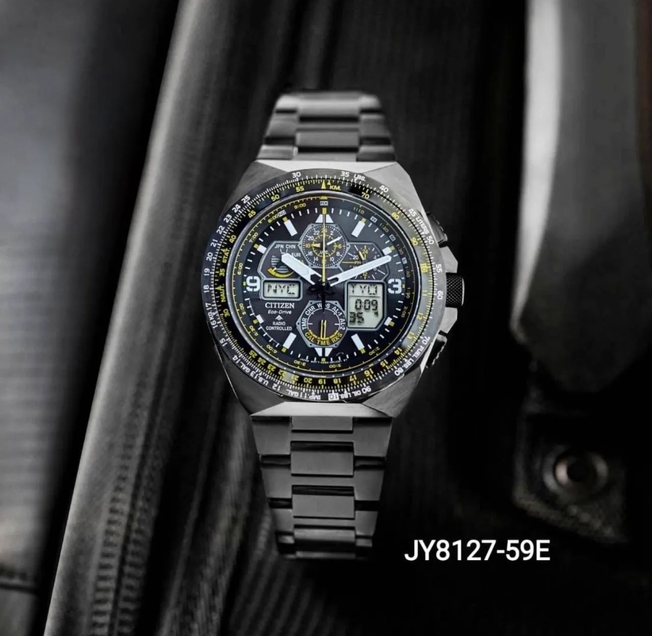 Relógio Citizen Promaster Skyhawk JY8127-59E novo e sem uso