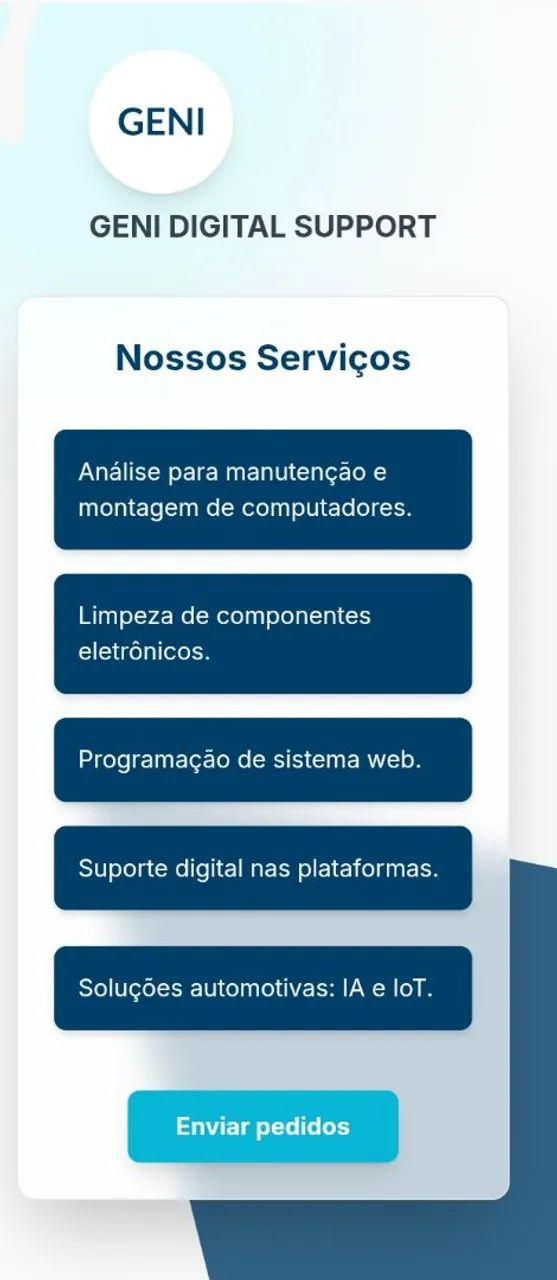 Serviço de tecnologia