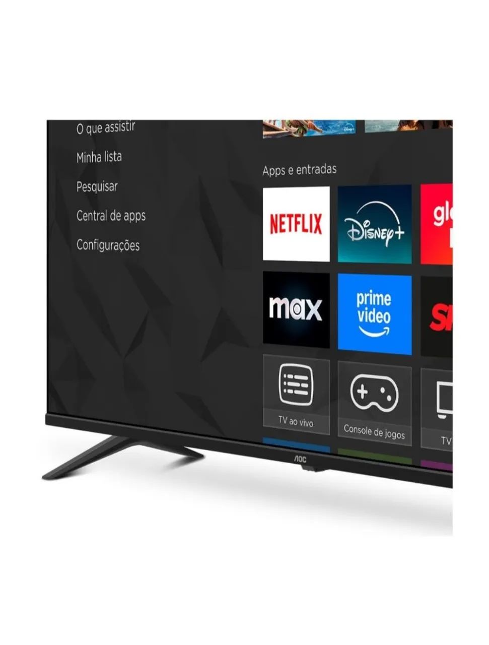 Smart Tv 50 AOC Roku, Lacrada + NF (Até 12x) - Foto 5