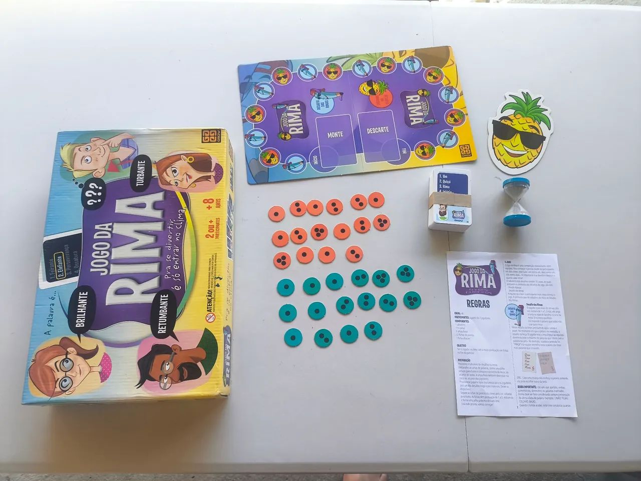 Jogo de Tabuleiro Jogo da Rima - Foto 3