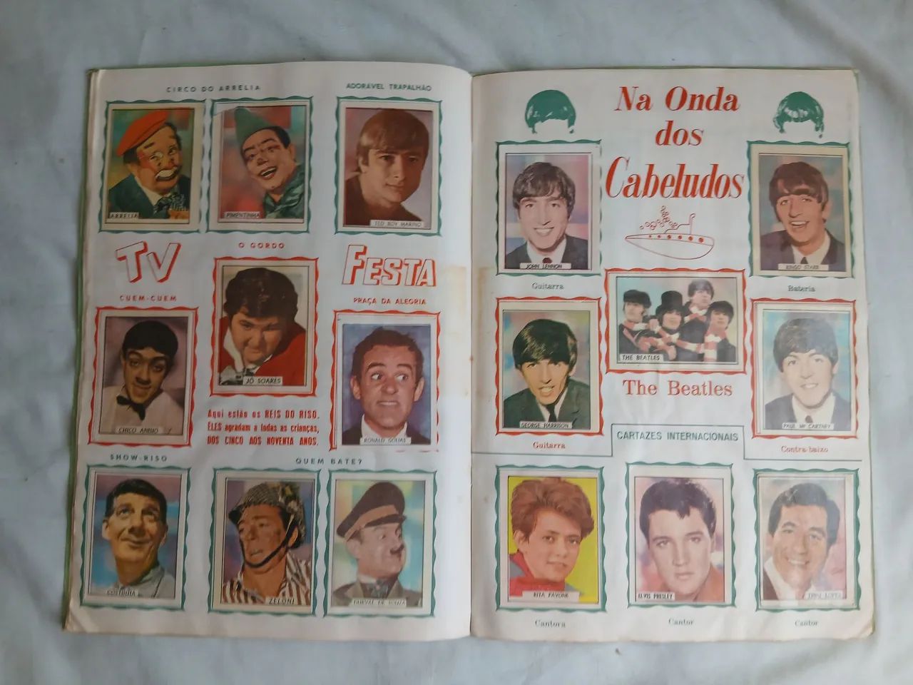 Álbum Ídolos da TV (completo) - Foto 2