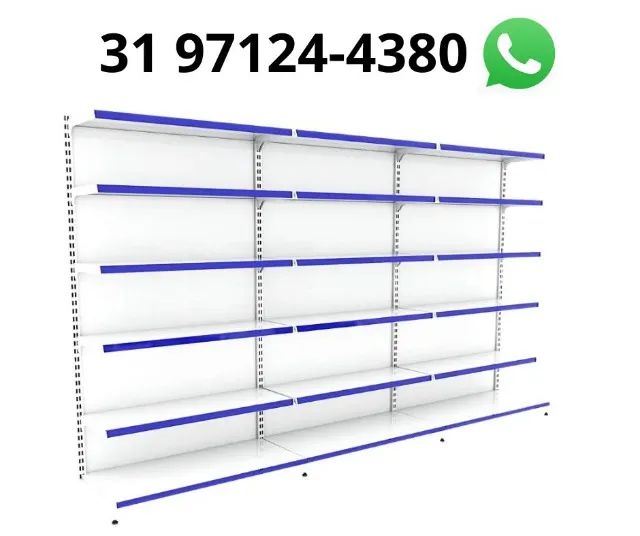 Gondola de Parede 2M Branca Polar Nova