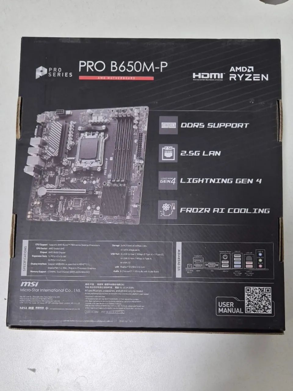 Placa Mãe MSI PRO B650M-P - Foto 3