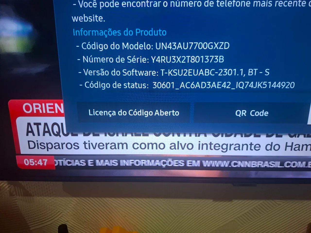TV Samsumg 43pol 4k  - Foto 3