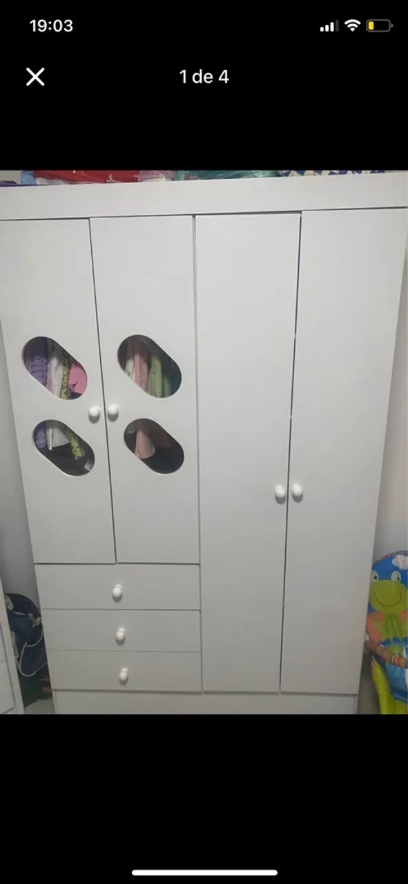 Guarda roupa infantil 