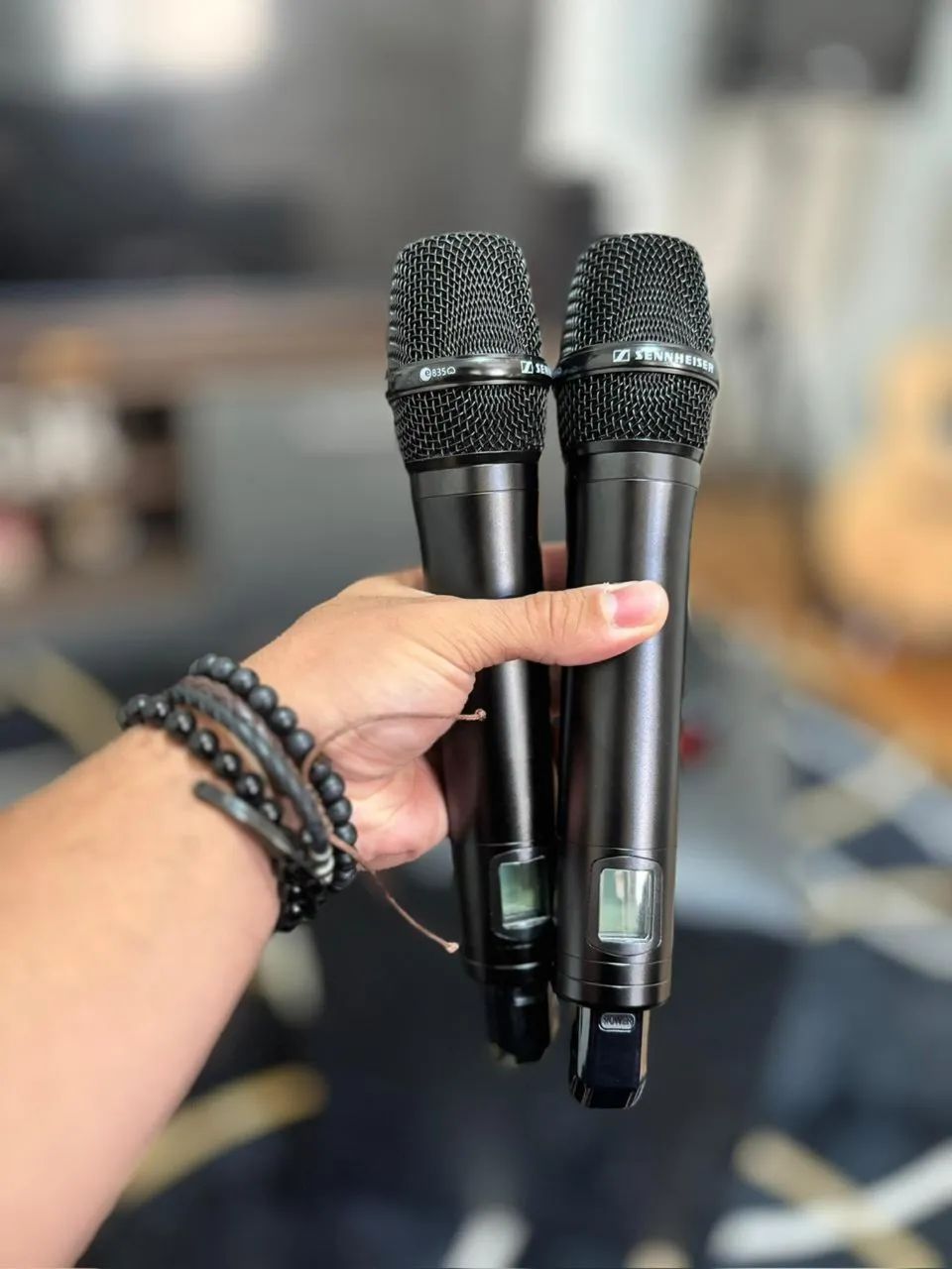 Par de Microfone sem fio SENNHEISER EW100 G3 (Made in Germany