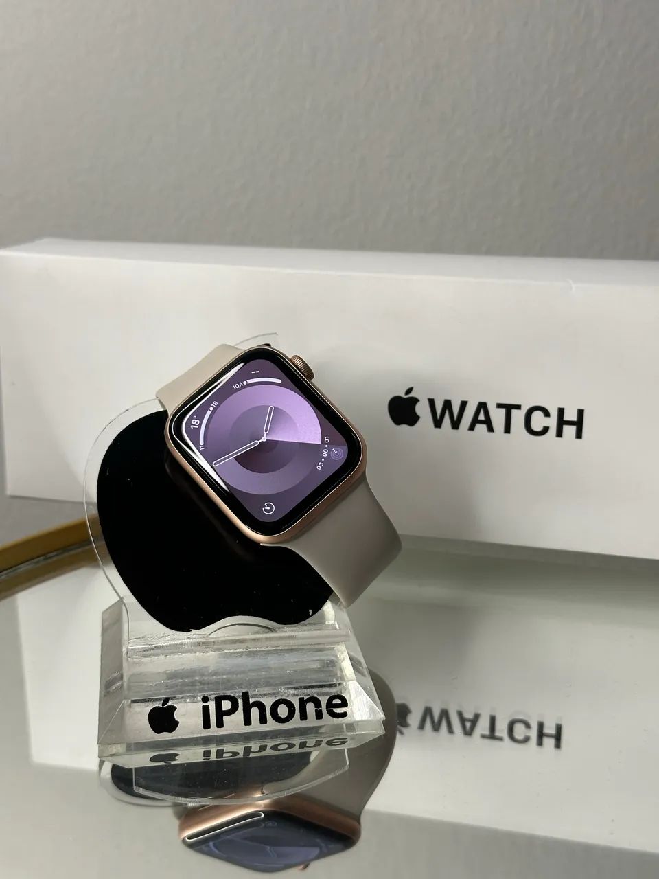 Apple Watch SE 44mm Gold Semi Novo!! - Foto 3