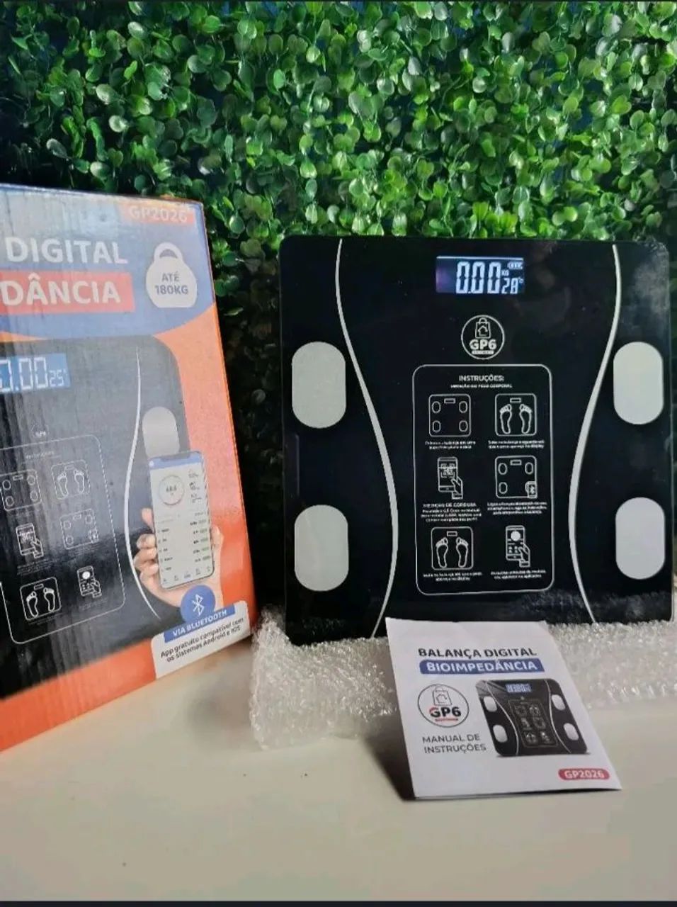 BALANÇA CORPORAL COM BLUETOOTH E APLICATIVO - Foto 2