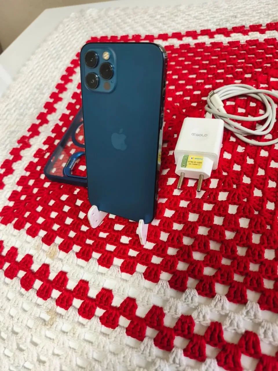 iPhone 12 pro Max 128 giga tudo original impecável 1900 - Foto 3