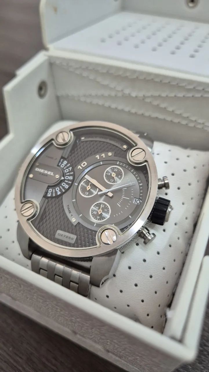 Relógio Diesel DZ7259 Dual time Original!  - Foto 2